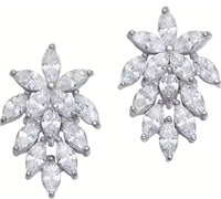 Boucles d'oreilles Comete Femme Sposa Glamour in Argent Zircone ORA 210